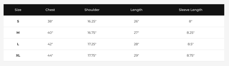 Size Guide